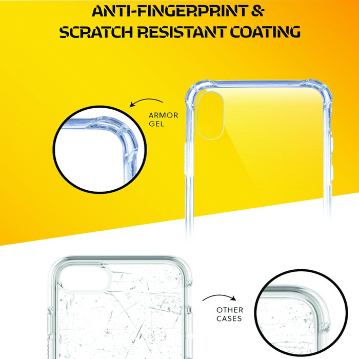 ROAR futerał ARMOR do SAMSUNG S25 FE transparentny