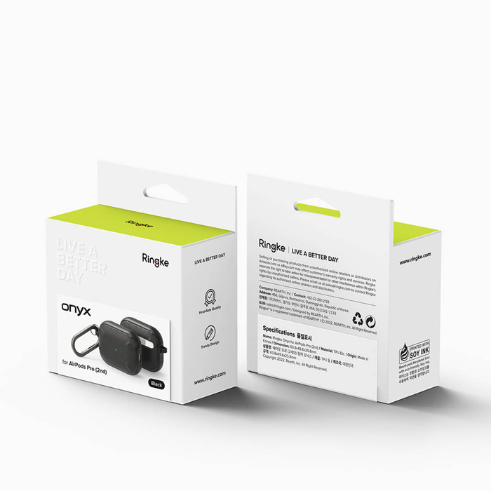Etui RINGKE ONYX APPLE AIRPODS PRO 1 / 2 BLACK
