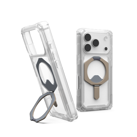 UAG Plasma XTE MagSafe - etui do iPhone 17 Pro kompatybilne z MagSafe (clear/titanium)