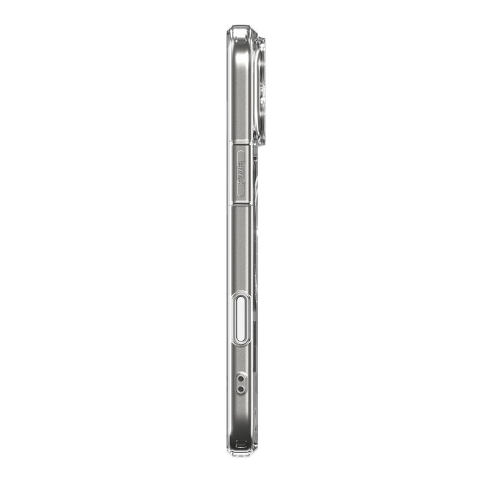 ETUI SPIGEN IPHONE 17 PRO MAX ULTRA HYBRID ”T” MAG MAGSAFE CLEAR/WHITE