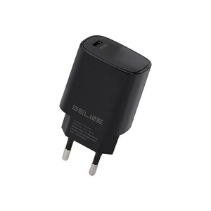 Beline Ład. siec. 1x USB-C 20W czarna/black (only head) PD 3.0  BLNCB20