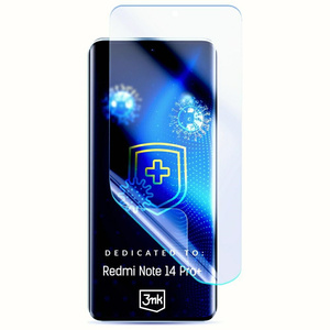 3MK SilverProtect+ Redmi Note 14 Pro+  Folia Antymikrobowa montowana na mokro