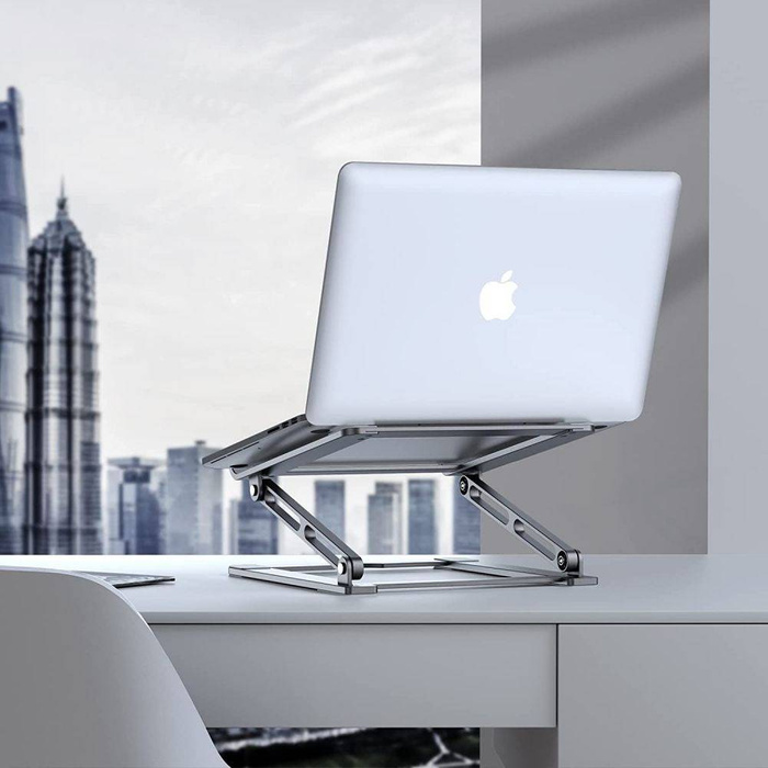 PODSTAWKA TECH-PROTECT PRODESK UNIVERSAL LAPTOP STAND SILVER