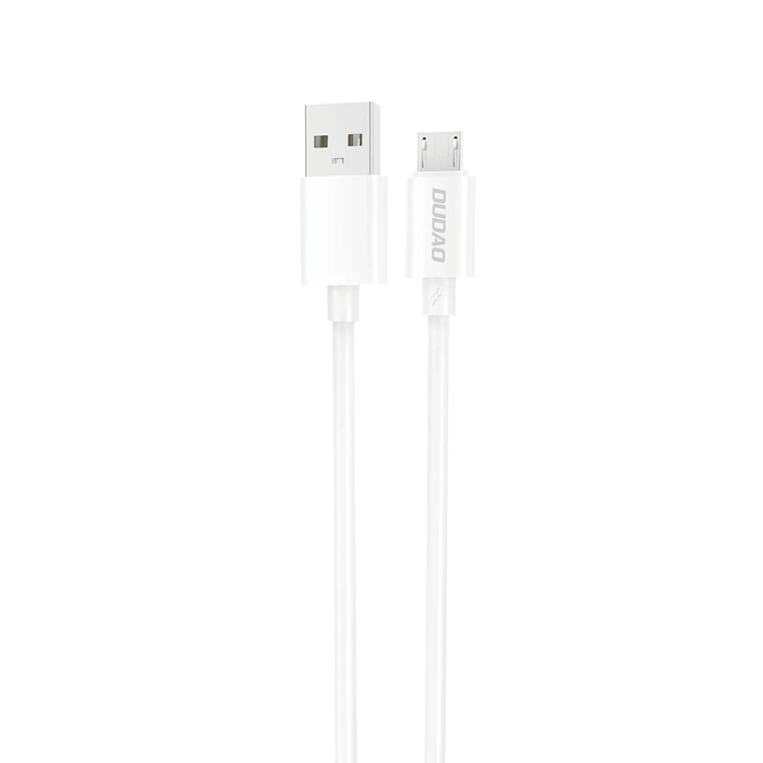 Kabel Dudao L4SM USB-A / micro USB 5A 1m - biały