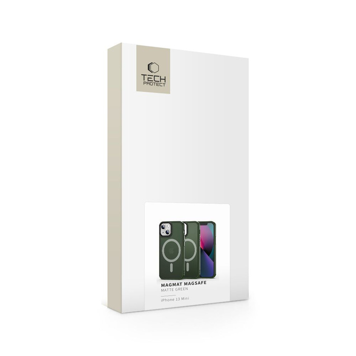 Tech-protect Magmat Magsafe iPhone 13 Mini Matte Green