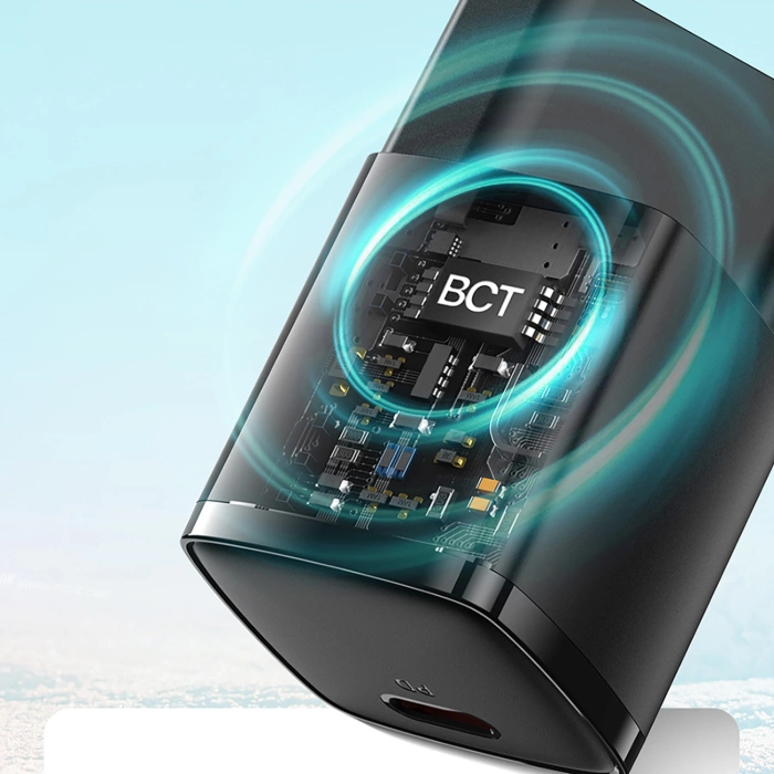 BASEUS ładowarka sieciowa Typ C PD 30W GaN Cube Pro czarna