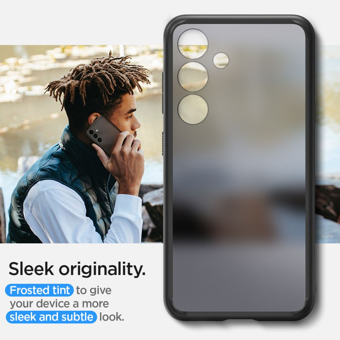 Etui Spigen Ultra Hybrid Samsung Galaxy S24 Frost Black Case