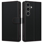 Etui TECH-PROTECT WALLET RS GALAXY S25 BLACK/RED