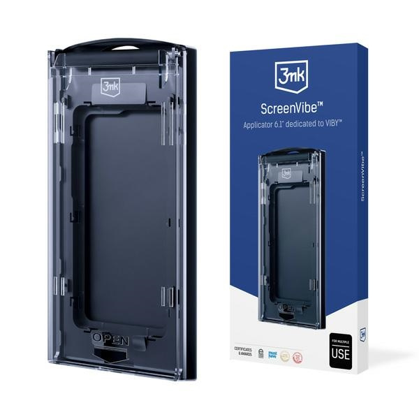 3MK ScreenVibe iPhone 13/13 Pro/14 6.1" Szkło hartowane z aplikatorem 5szt