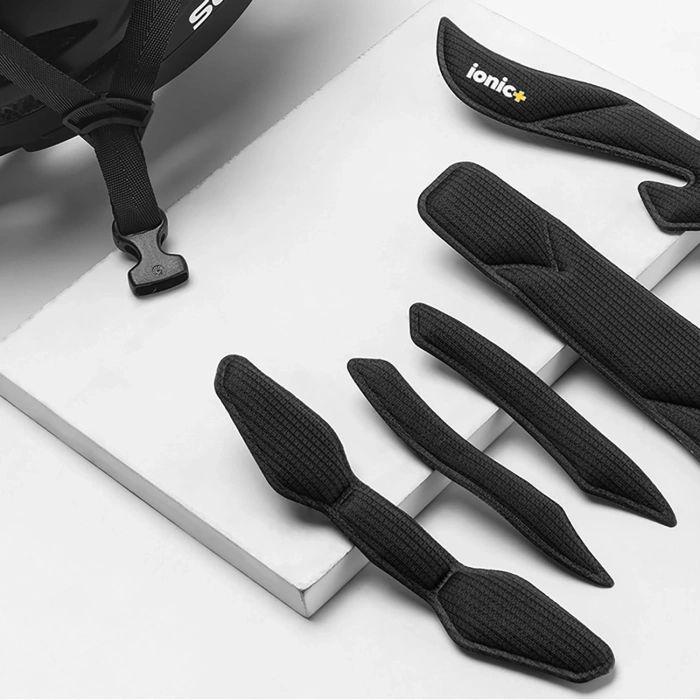 Kask rowerowy Rockbros z szybką, odpinane okulary z ochroną UV, unisex - zielony