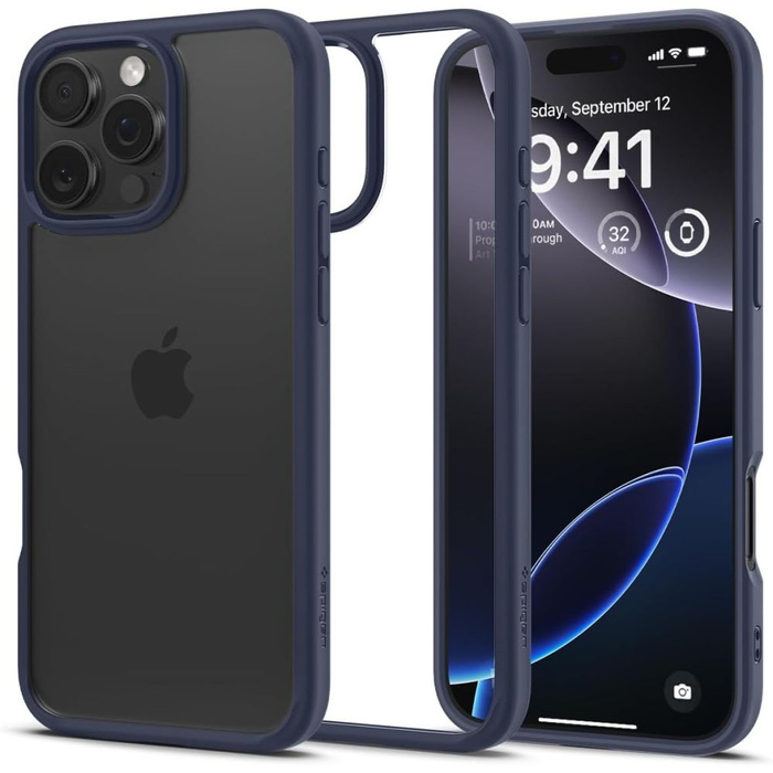 Etui Spigen Ultra Hybrid Iphone 16 Pro Max Navy Blue