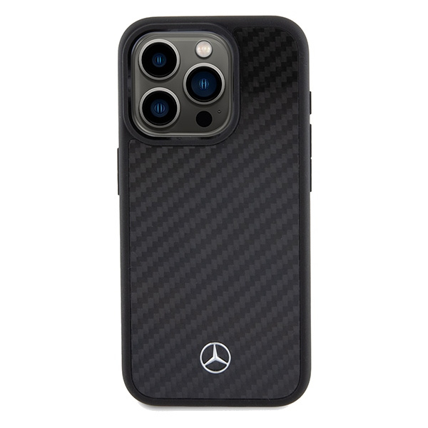 Etui Mercedes MEHCP15LRCABK iPhone 15 Pro 6.1" czarny/black hardcase Carbon Fiber Dynamic Case