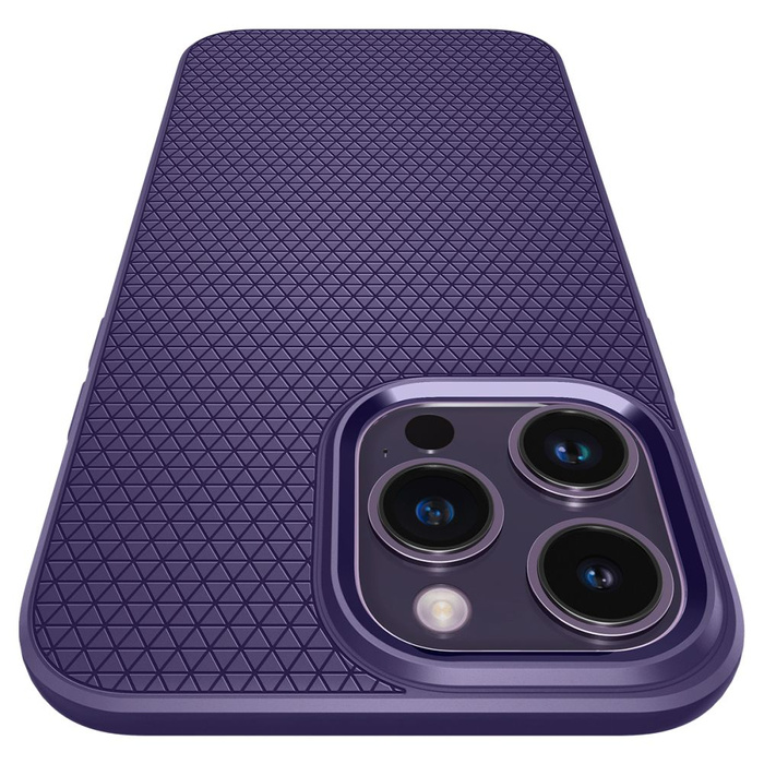 Etui Spigen Liquid Air iPhone 14 Pro Deep Purple Case