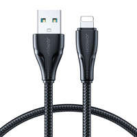 Joyroom kabel USB - Lightning 2.4A Surpass Series 1,2 m czarny (S-UL012A11)