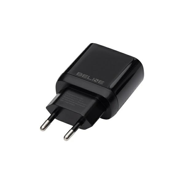 Beline Ład. siec. 1x USB-C 25W czarna/black (only head) PD 3.0  BLNCB25 GaN
