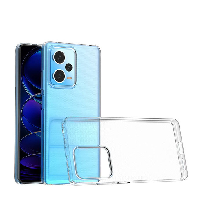 Etui Ultra Clear 0.5mm etui do Xiaomi Redmi Note 12 Pro+ cienki pokrowiec przezroczyste Case