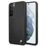 Etui BMW Samsung Galaxy S22 Plus Signature Logo Imprint Czarny Hardcase