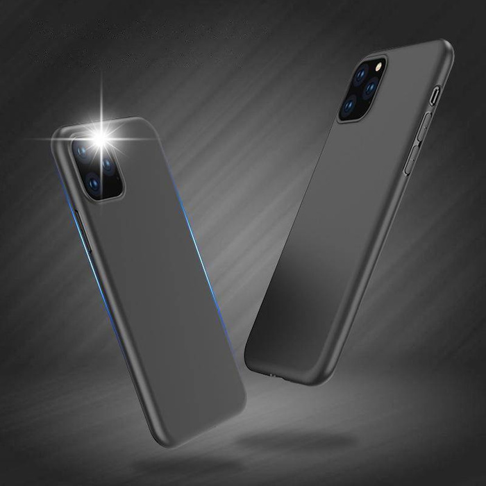 Etui Żelowe elastyczne etui pokrowiec do iPhone 15 Pro Soft Case - czarny Case
