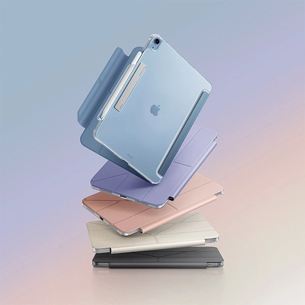Etui UNIQ Camden Click na iPad Air 13" 2024 - różowe