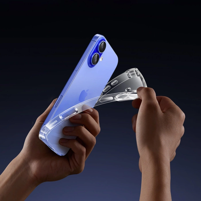 Etui Ugreen Bright Cushion iPhone 16 Plus (przezroczyste)