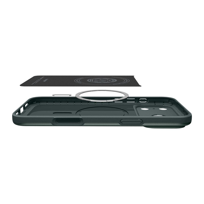 ETUI SPIGEN IPHONE 17 PRO MAX THIN FIT MAG MAGSAFE ABYSS GREEN