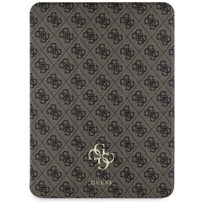 Guess GUFC13RM24PS4SGW iPad Air 13" 2024  brązowy/brown Magnetic 4G Big Logo