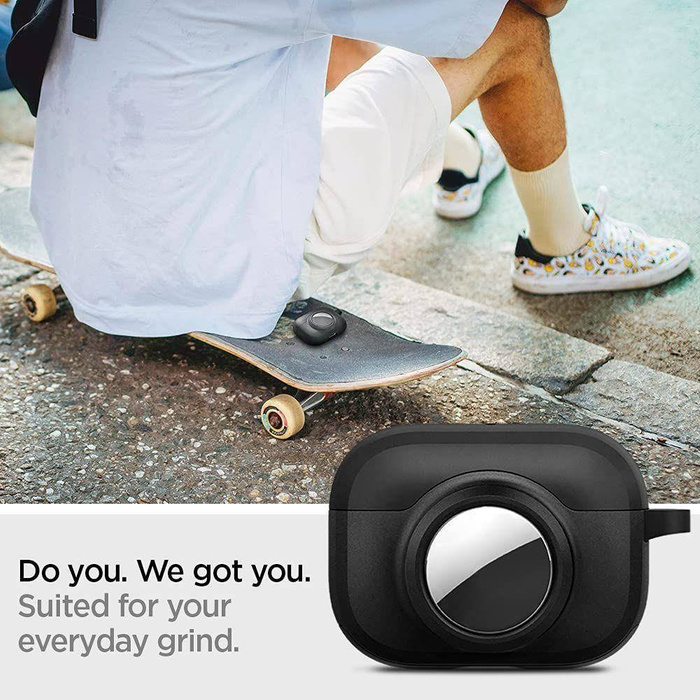 ETUI SPIGEN TAG ARMOR DUO AIRPODS PRO 1 / 2 & AIRTAG BLACK