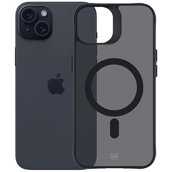 Etui 3MK Smoke MagCase iPhone 15 Plus 6.7"