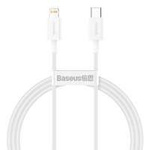 Baseus Superior kabel USB Typ C - Lightning Power Delivery 20 W 1 m Biały (CATLYS-A02)