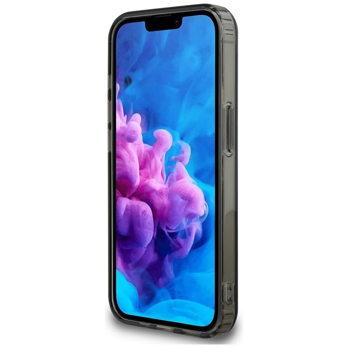 Etui BMW IML Metal White Circle MagSafe  do iPhone 16e czarny