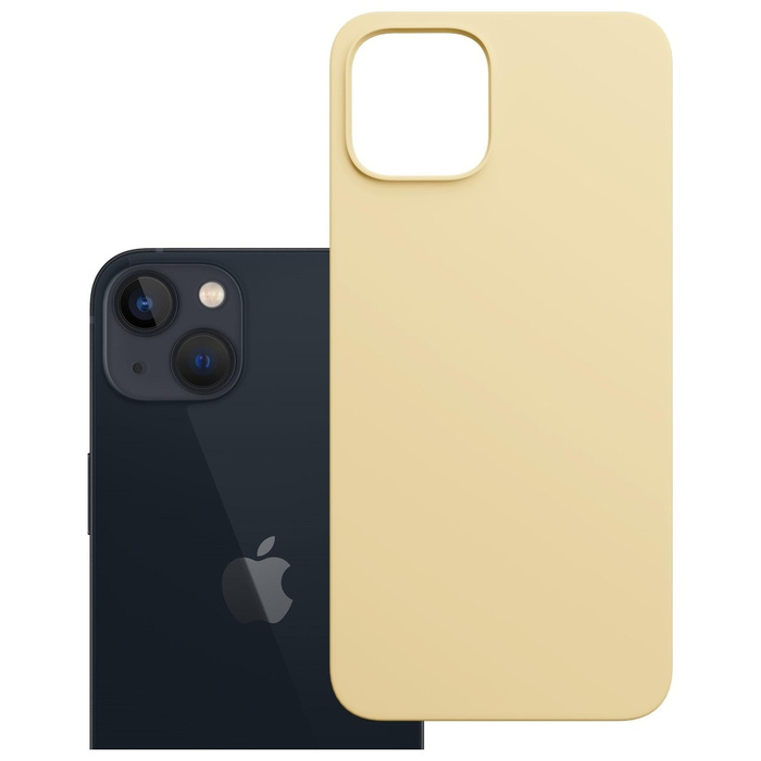 Etui 3MK Hardy MagSilicone do Apple      iPhone 15 Plus żółty