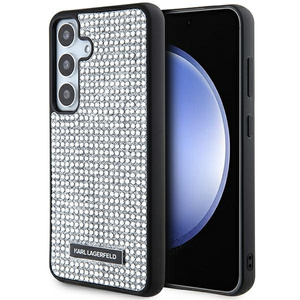 Etui Karl Lagerfeld KLHCS24SHDSPRS S24 S921 hardcase srebrny/silver Rhinestone Metal Logo Case