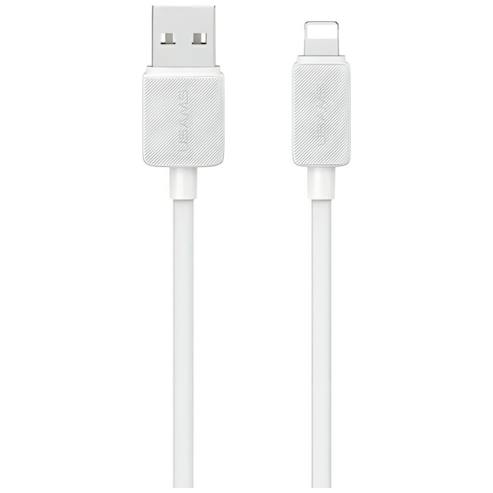 Kabel USAMS KY Series US-SJ689 2.4A      USB-A do Lightning 1m biały
