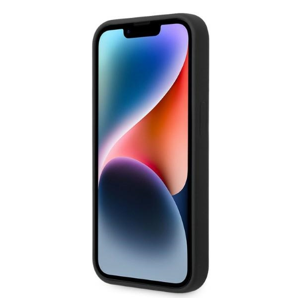 Etui KARL LAGERFELD Apple iPhone 14 Pro Max Liquid Silicone Karl & Choupette Magsafe Czarny Hardcase