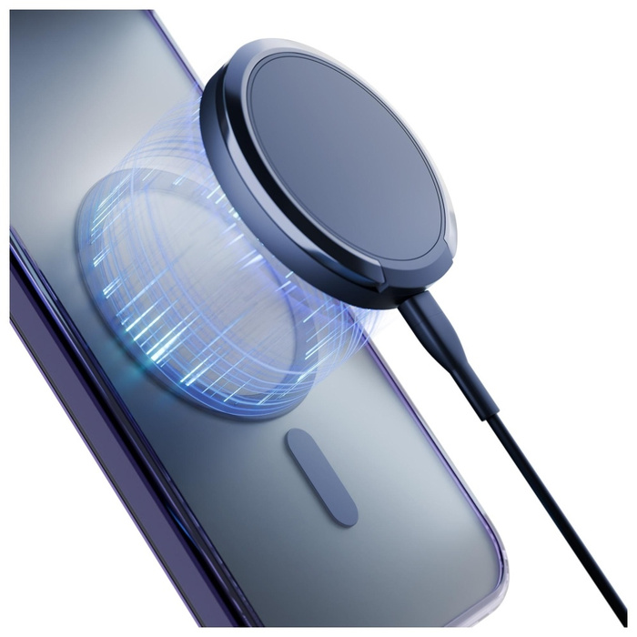 Etui 3MK Frosty MagCase do Apple iPhone  17 Pro Max fioletowy