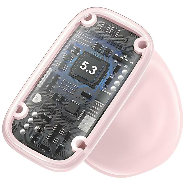 USAMS Słuchawki Bluetooth 5.3 TWS TD Series bezprzewodowe różowy/pink BHUTD03 (TD22)