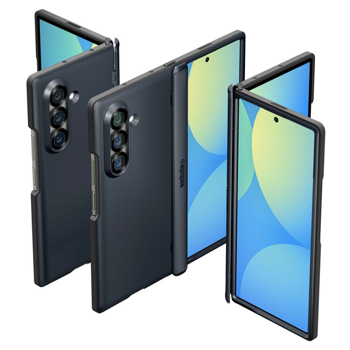 ETUI SPIGEN SAMSUNG GALAXY Z FOLD 7 SLIM ARMOR PRO MAG MAGSAFE METAL SLATE