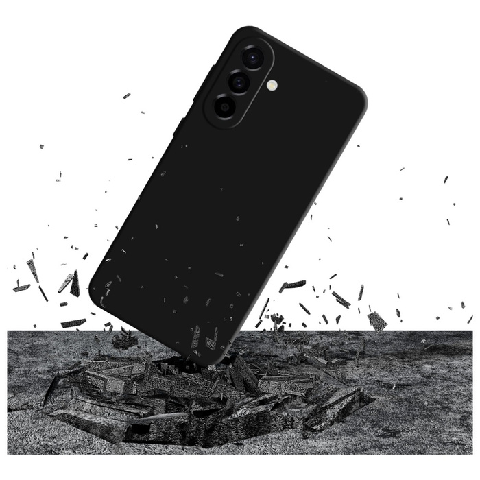Etui 3MK Silicone Case do Samsung Galaxy A56 5G czarny