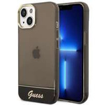 Etui GUESS Apple iPhone 14 Plus Translucent Czarny Hardcase