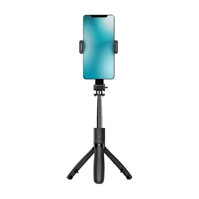 Selfie stick Blue Star L21 tripod z pilotem bezprzewodowym czarny