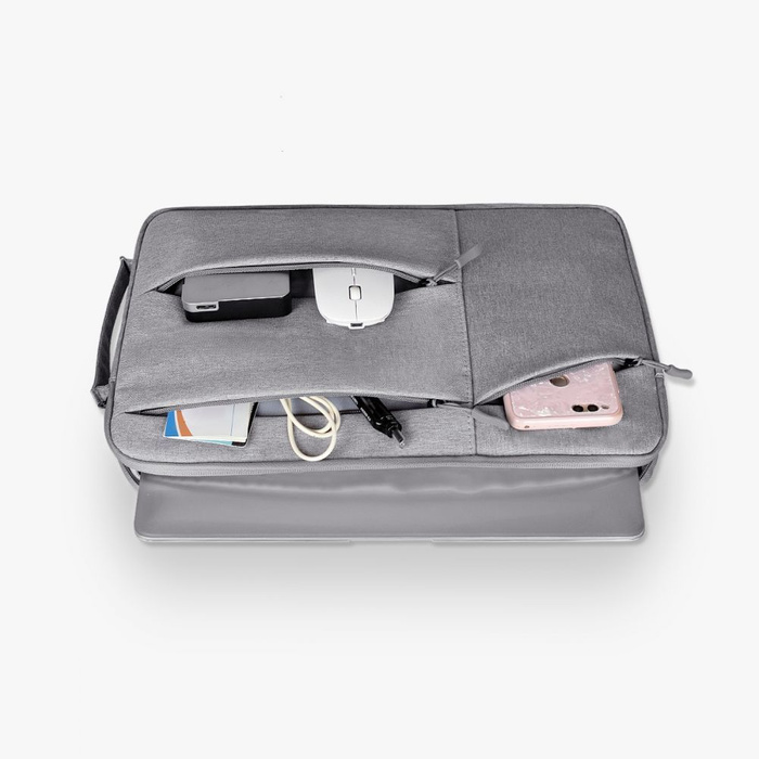 Etui TECH-PROTECT Pocket Macbook Air/PRO 13 Dark Grey Szare Case