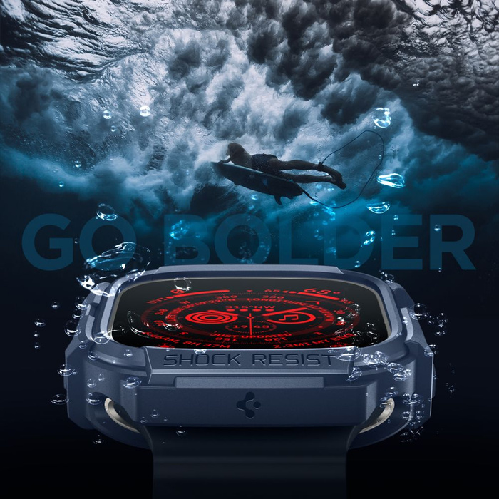 Etui Spigen Rugged Armor Apple Watch Ultra 1 / 2 (49 Mm) Navy Blue