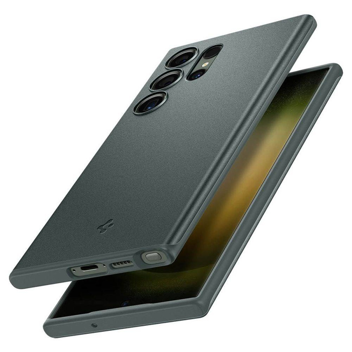 Etui Spigen Thin Fit Galaxy S23 Ultra Abyss Green