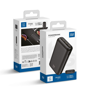 Powerbank Blue Star 20000 mAh 2.1A W2015 czarny