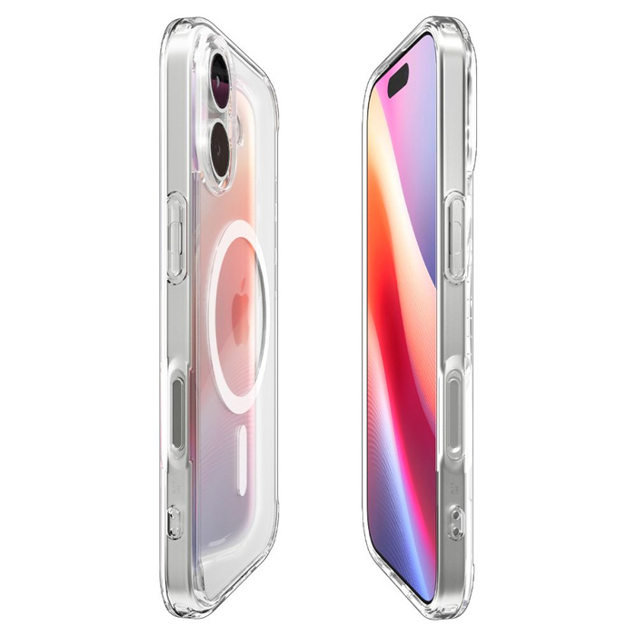 ETUI SPIGEN IPHONE 17 ULTRA HYBRID MAG MAGSAFE CLEAR/WHITE
