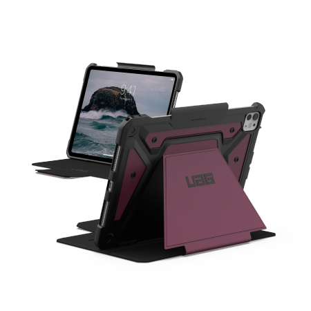 UAG Metropolis SE - obudowa ochronna z uchwytem do Apple Pencil do iPad Pro 11" M4 (2024) (bordeaux)