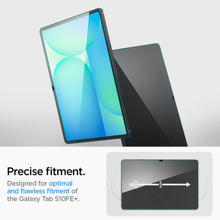 SZKŁO HARTOWANE SPIGEN SAMSUNG GALAXY TAB S10 FE+ PLUS 13.1 X620 / X626B GLAS.TR SLIM CLEAR