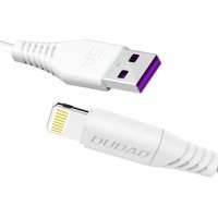 [PO ZWROCIE] Dudao przewód kabel USB / Lightning 5A 1m biały (L2L 1m white)