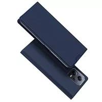 [PO ZWROCIE] Dux Ducis Skin Pro etui do Xiaomi Redmi Note 12 Pro+ pokrowiec z klapką portfel na kartę podstawka niebieskie