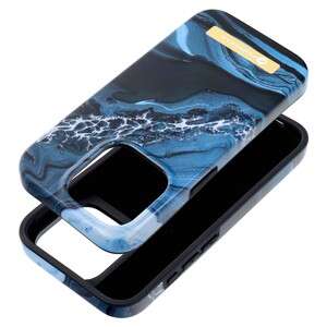 FORCELL F-PROTECT Mirage kompatybilny z MagSafe do IPHONE 14 PRO ocean marble